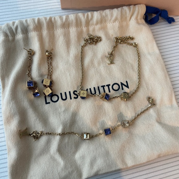 Louis Vuitton Gamble Lucky Dice set jewellery - Picture 1 of 4